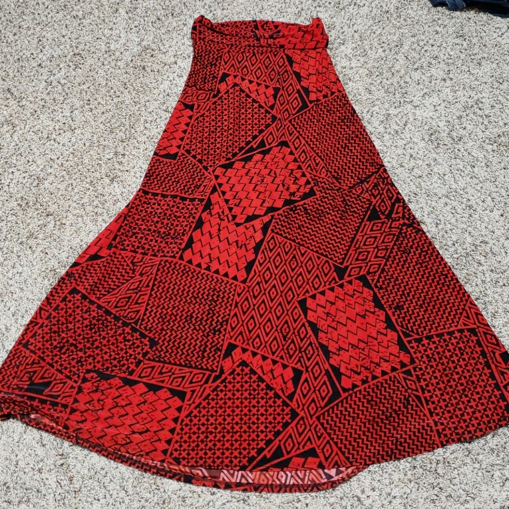 LuLaRoe maxi skirt